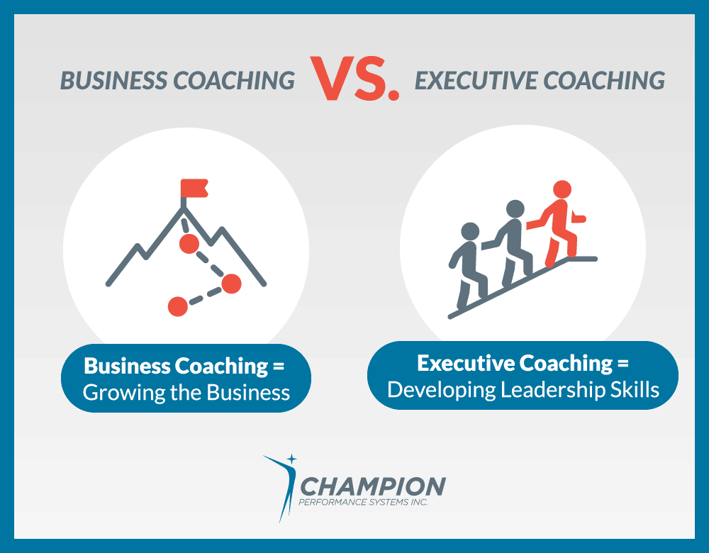 Business coaching vs. executive coaching