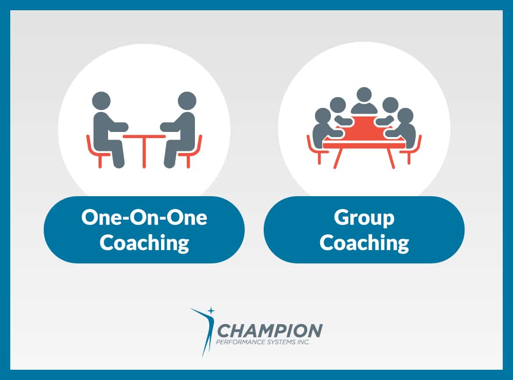 one-on-one coaching vs. group coaching