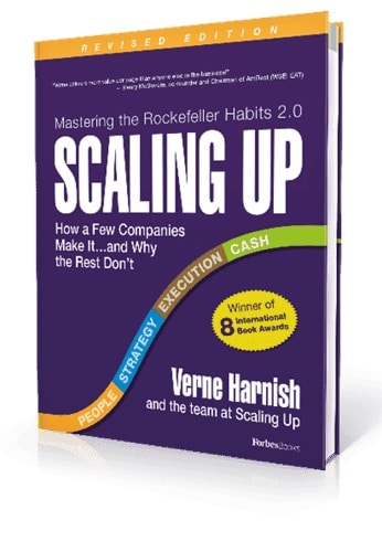 "Scaling Up" by Verne Harnish, book cover