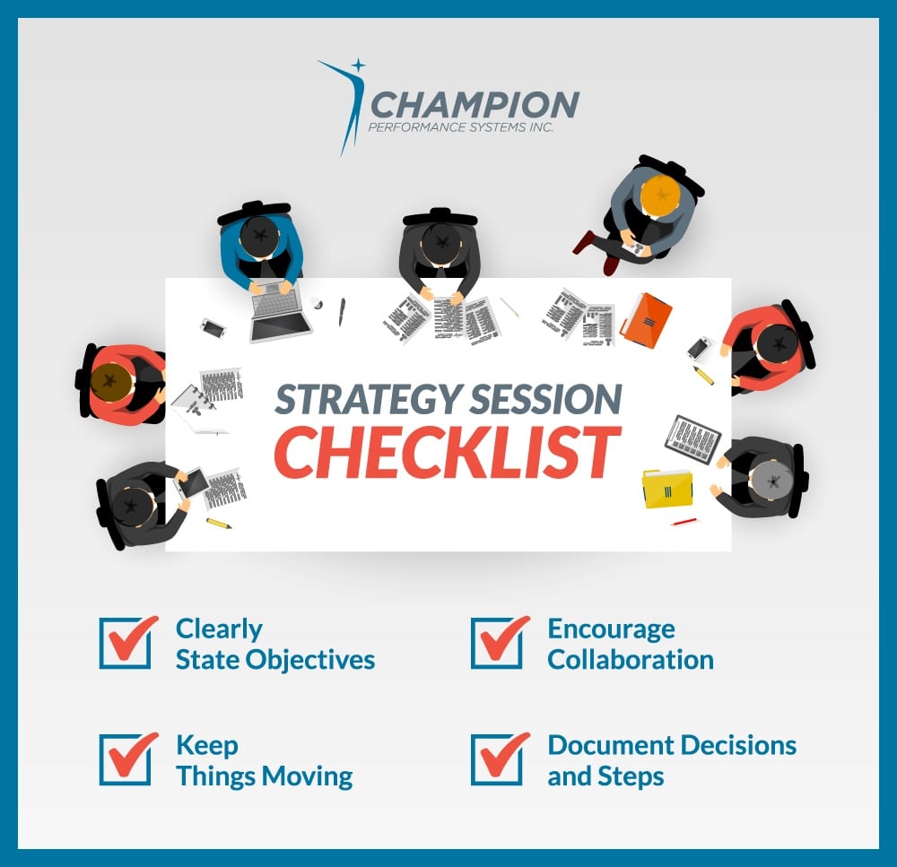 Champion Strategy Session Checklist
